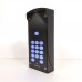 E1K-B 4G - Optimus (Black) Stainless Steel 4G GSM Vandal Resistant Intercom with Keypad